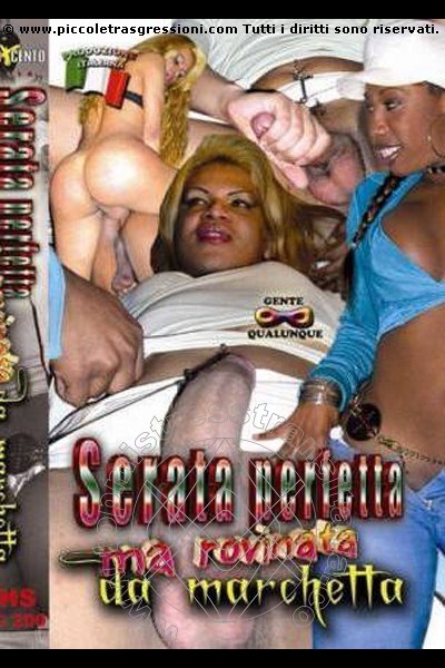 Foto frontale della copertina del film di Boing Boing La Vera Pantera Nera Pornostar mistress trans San Paolo